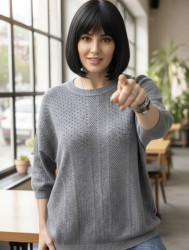 Кофти жіночі БАТАЛ оптом LEVISHA