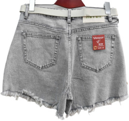 Шорти джинсові жіночі VANVER ПОЛУБАТАЛ оптом --