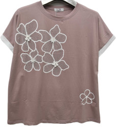 Футболки женские БАТАЛ оптом 41789203 736-103