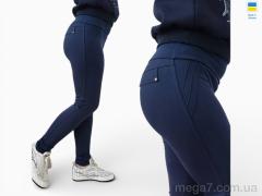 Лосины, Sport style оптом 5004 т.синій