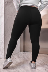 Лосини жіночі з начосом БАТАЛ (чорний) оптом 