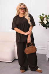 Спортивные костюмы женские БАТАЛ оптом 34279018 311-60