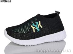 Слипоны, Super Gear оптом SG927 black