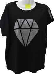 Футболки женские БАТАЛ оптом 47183965 1235-116