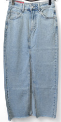 Юбки джинсовые женские M.SARA оптом 23658407 E1933-4H-19