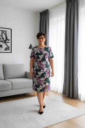 Платья женские БАТАЛ оптом 42518637 00-67