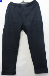 Спортивные штаны мужские БАТАЛ на флисе (темно синий) оптом 10726583 23 1247 E 03-8