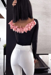 Светри жіночі (чорний) оптом Nicole Soboleva Туреччина