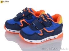 Кроссовки, Clibee оптом F655 d.blue-orange
