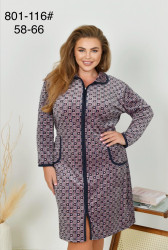 Халати жіночі БАТАЛ оптом XUE LI XIANG