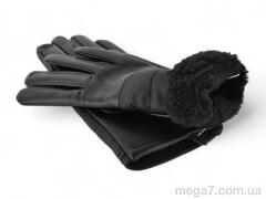 Перчатки, PAIDI оптом 27 шкіра-плащівка black