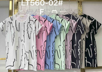 Футболки жіночі Батал оптом NANA 