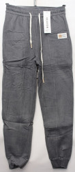 Спортивные штаны женские CLOVER БАТАЛ на меху оптом 23164578 B667-9