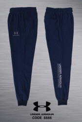 Спортивные штаны мужские БАТАЛ (dark blue) оптом 34927810 6666-39