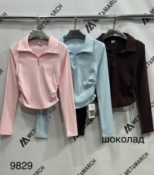 Лонгсливы женские оптом 26954307 9829-157