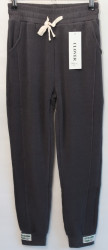 Спортивные штаны женские CLOVER (gray) на меху оптом 27693540 B631-2-59