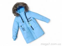 Куртка, Kids-modnik оптом 88-161 блакитний
