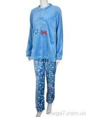Пижама, Мир оптом 3357-5015-2 l.blue