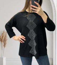 Свитера женские БАТАЛ оптом 76450382 25206-118