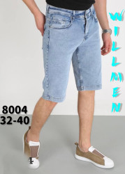 Бриджи джинсовые мужские WILLMEN БАТАЛ оптом 65324089 8004-11