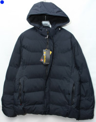Куртки зимние мужские БАТАЛ (темно синий) оптом 67942015 C24-23