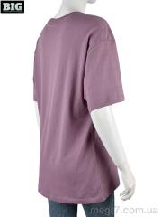 Футболка, BIG оптом --- 4071-W01-4 violet