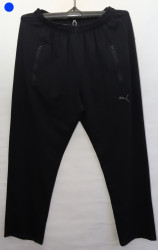 Спортивные штаны мужские БАТАЛ (dark blue) оптом 71246809 06-33