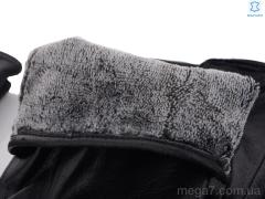 Перчатки, RuBi оптом G112М шкіра-хутро black