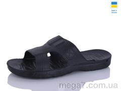 Шлепки, SANLIN 2 оптом --- SV003 чорний (кожа)