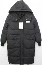 Куртки зимние женские БАТАЛ (black) оптом 13679028 C6809-49