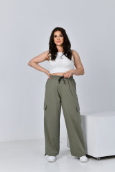 Спортивні штани жіночі БАТАЛ оптом NIKA