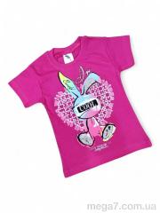 Футболка, Kids-modnik оптом 0117-2 малиновий