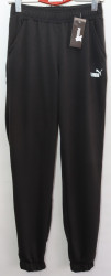 Спортивные штаны женские (black) оптом 10597284 008-6