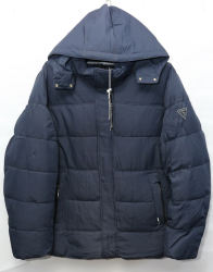 Куртки зимние мужские БАТАЛ (темно-синий) оптом 15892436 H2302-4