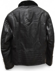 Куртки кожзам зимові чоловічі оптом