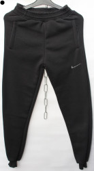 Спортивные штаны юниор на флисе (black) оптом 47963280 PL0432-26