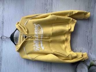 Худи женские на флисе оптом 12839475 0006-103