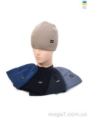 Шапка, Angelica оптом ANGELICA MW023-13 на флісі mix