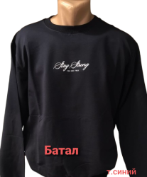 Свитшоты мужские БАТАЛ оптом 87013592 0103-18