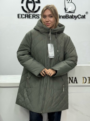 Куртки женские зимние БАТАЛ оптом 14385627 614-3