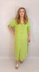 Платья-рубашки женские БАТАЛ оптом 01697432 04-16