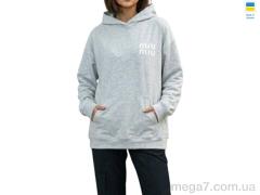 Батник, Sport style оптом 115MU св.сірий