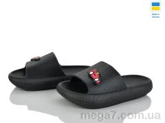 Шлепки, Vladimir оптом VLADIMIR Cross 022-2 чорний