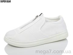 Слипоны, Super Gear оптом 880-1 white