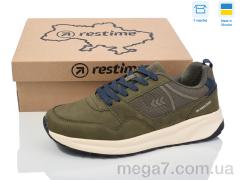 Кроссовки, Restime оптом EM024350 khaki