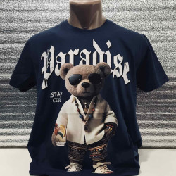 Футболки чоловічі (темно - сині) оптом