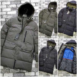 Куртки зимние мужские (черный) оптом Китай 16452807 14-65