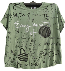 Футболки жіночі БАТАЛ оптом 