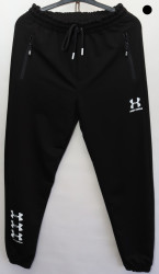 Спортивные штаны мужские (black) оптом 93460285 02-17