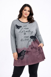 Туники женские БАТАЛ оптом 10546729 85-20